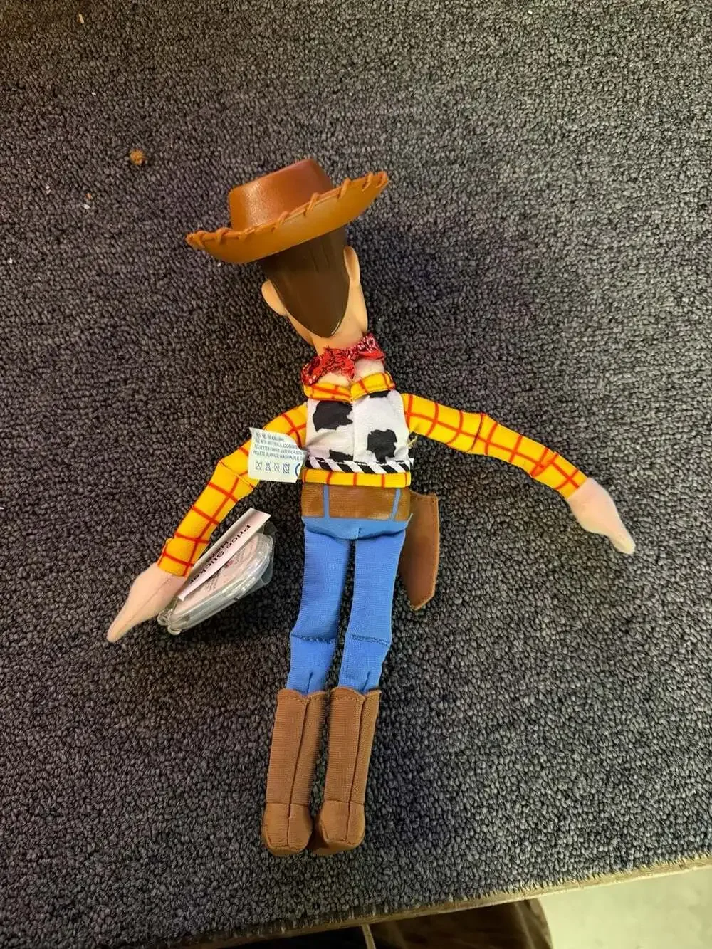 Disney Pixar Toy Story 2 Woody Star Bean Plush Doll